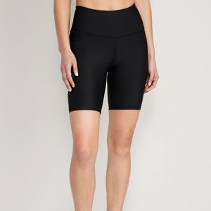 NWT Old Navy high-rise long bike shorts Large